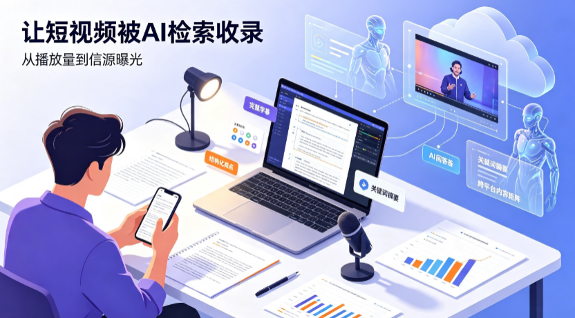 会同县短视频创作者新必修课：吃透 GEO 优化，让抖音内容被豆包、DeepSeek、元宝智能体收录